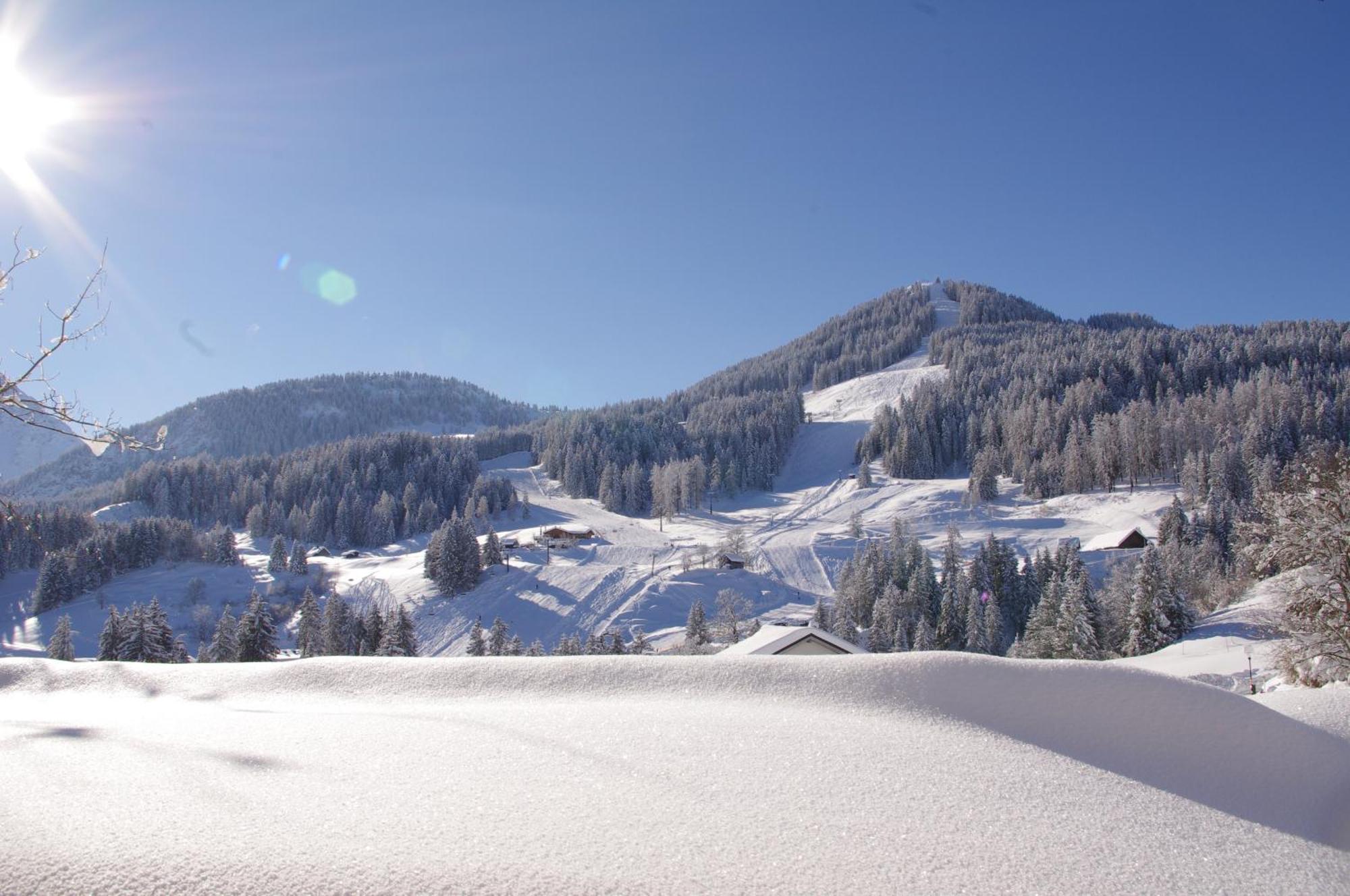 Hotel Burtschahof Bürserberg Exterior foto