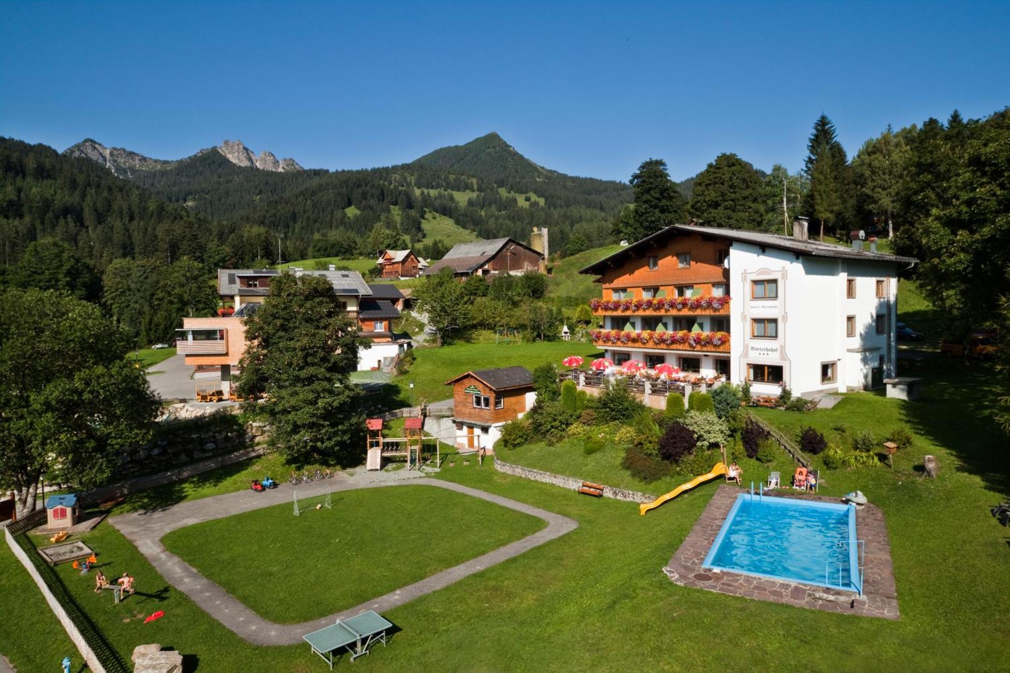 Hotel Burtschahof Bürserberg Exterior foto
